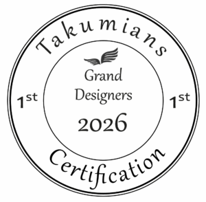 Certification 2026_Logos_Takumians_Grand Designer Champion_1st_Black